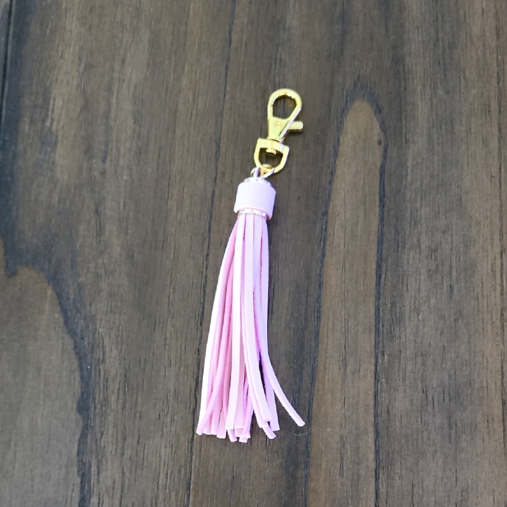 Makeup Junkie Baby Pink Tassel Brand New